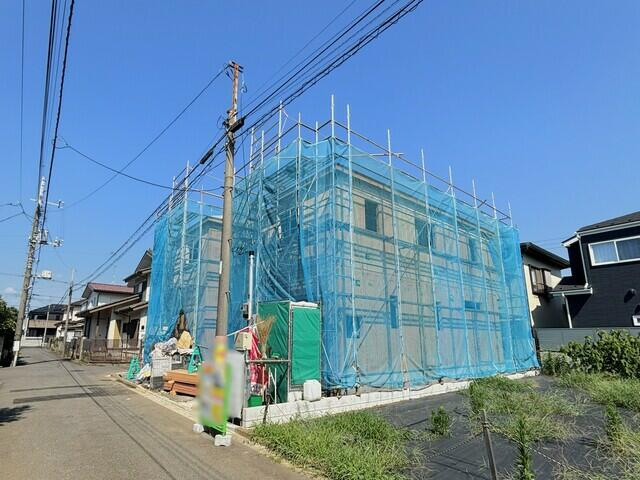 船橋市南三咲２丁目４１１番２６５の前面道路含む現地写真|A号棟側からの撮影