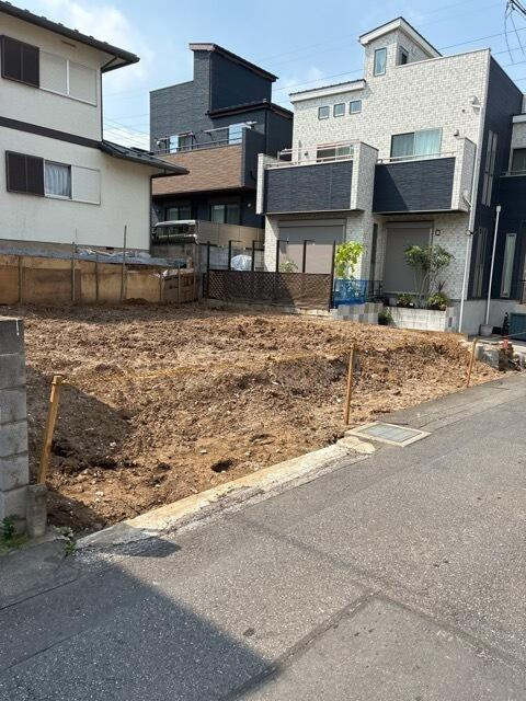 丸山４丁目の前面道路含む現地写真