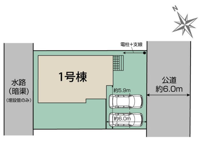 ブルーミングガーデン　船橋市前原東６丁目１棟／１期１号棟のその他|船橋市前原東6丁目1棟区画図