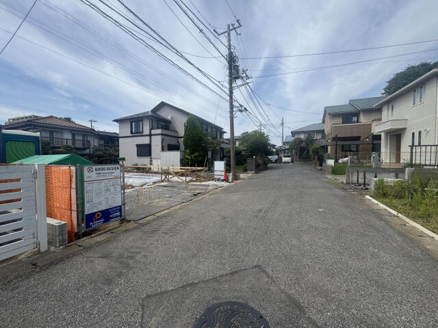 ブルーミングガーデン　船橋市前原東６丁目１棟／１期１号棟の前面道路含む現地写真|現地写真