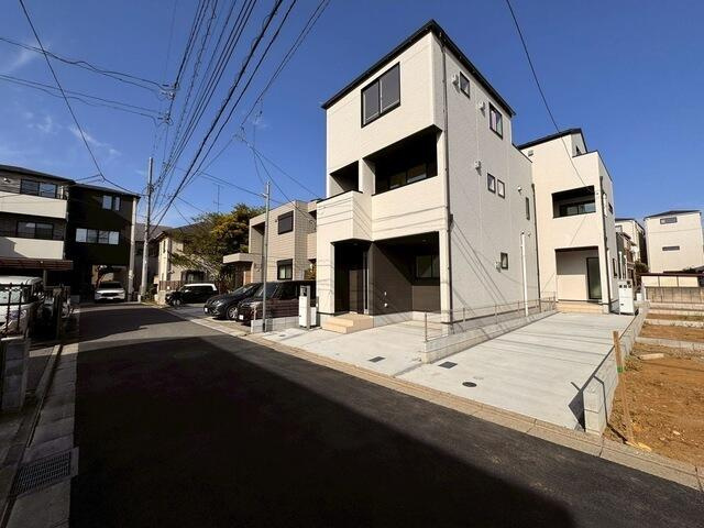 船橋前原西１丁目　第１期の前面道路含む現地写真
