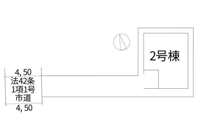 船橋前原西１丁目　第１期の区画図