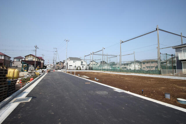 ブルーミングガーデン　船橋Ⅱ期（二和東５丁目）３２棟／２期１８号棟の前面道路含む現地写真|★販売現地★2026.3.29撮影