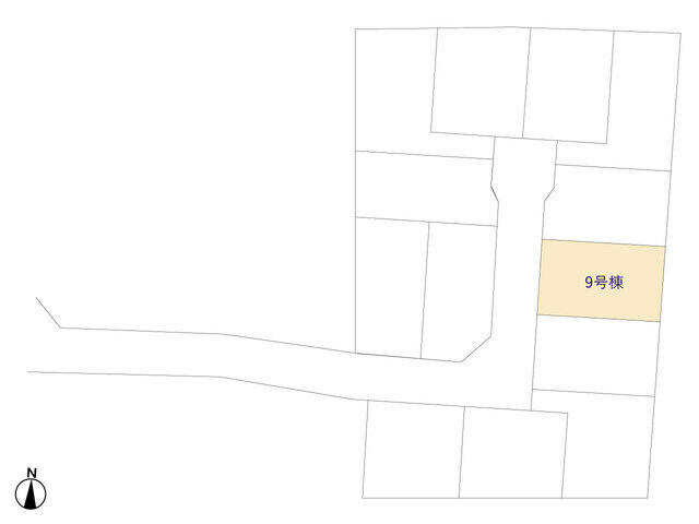 ４２７３船橋市二和東１１期１３棟の区画図