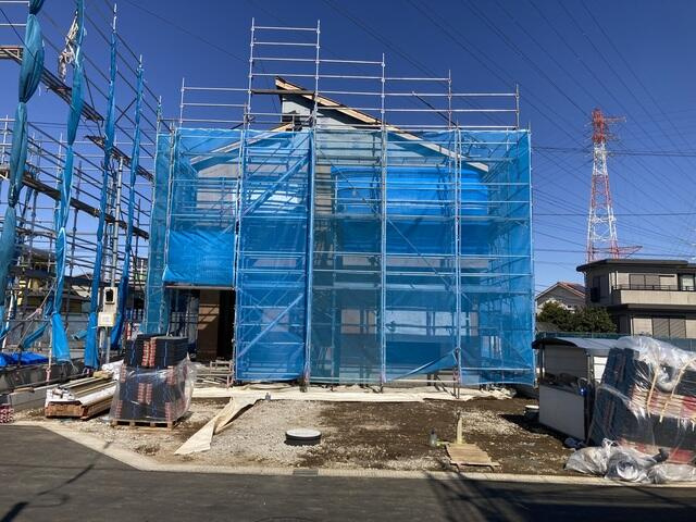 船橋二和西５丁目　第１期の前面道路含む現地写真