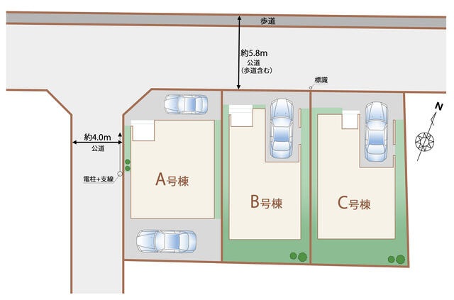 船橋市習志野台８丁目１９０５番の区画図