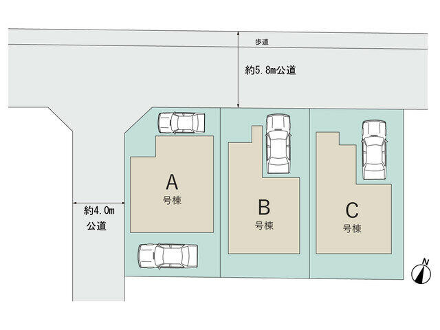 船橋市習志野台８丁目１９０５番の区画図