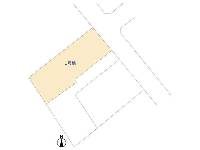 ４３１５船橋市咲が丘２４期３棟の区画図