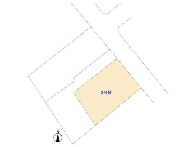 ４３１５船橋市咲が丘２４期３棟の区画図