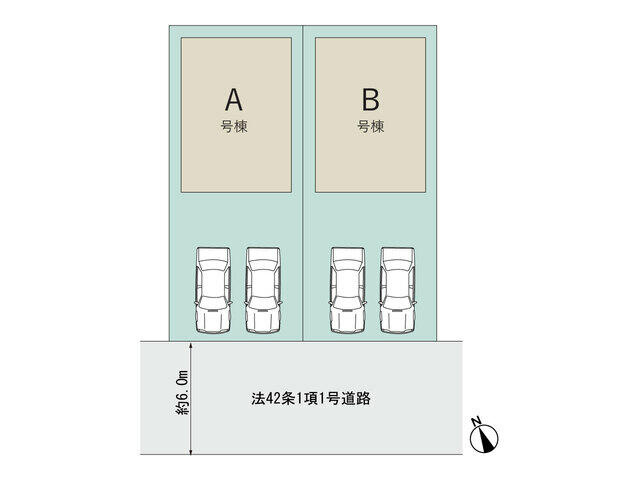 船橋市小室町３０４７番の区画図