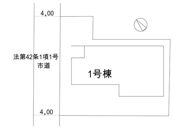 松戸小金　第１期の区画図