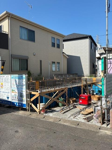 栗ケ沢の前面道路含む現地写真