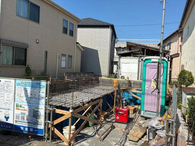 栗ケ沢の前面道路含む現地写真