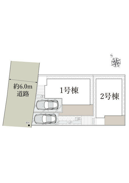 松戸市日暮７丁目０１期の区画図