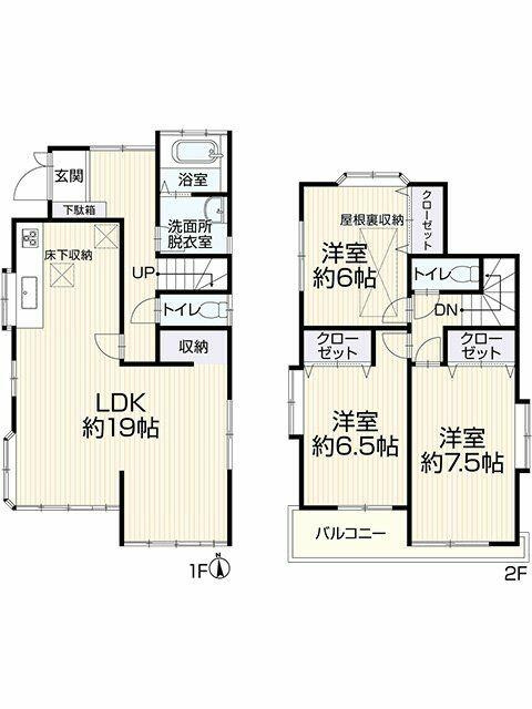 松戸市中金杉１丁目１５－４の間取り|間取り