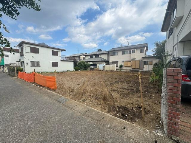 流山市江戸川台西２丁目の前面道路含む現地写真|（1号棟）