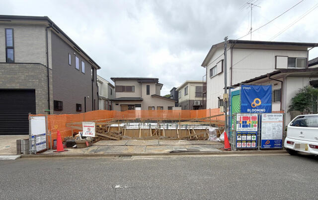 ブルーミングガーデン　柏市南逆井６丁目１棟／１期１号棟のその他|基礎工事中