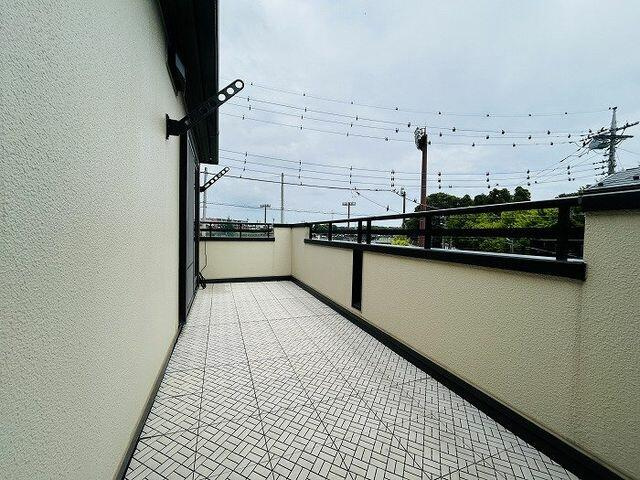 柏市根戸５０５－１のバルコニー