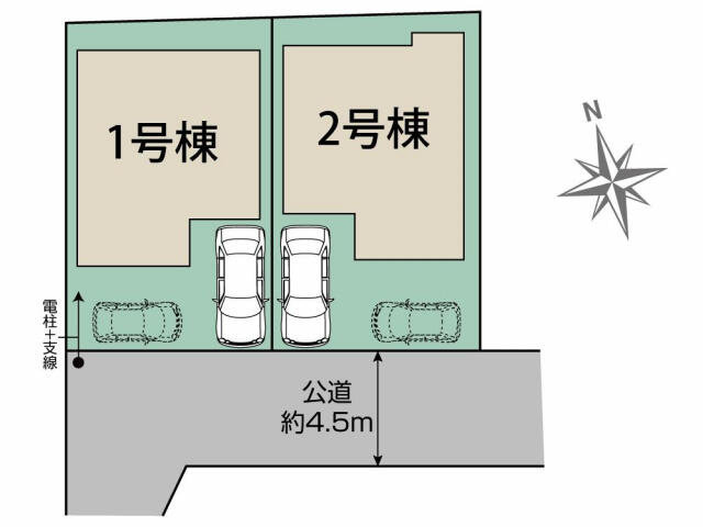 ブルーミングガーデン　柏市酒井根３丁目２棟／１期２号棟のその他|柏市酒井根3丁目2棟区画図