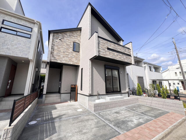 ブルーミングガーデン　柏市酒井根３丁目２棟／１期２号棟の外観|【2号棟外観】