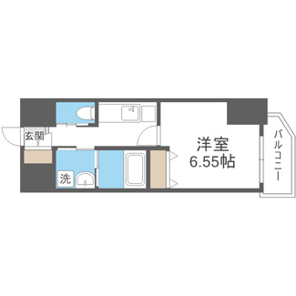 【間取り】 | クローバー・グランツ弁天町