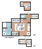 新宿区余丁町のアパートの画像