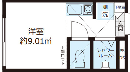 Le Confo荻窪の間取り