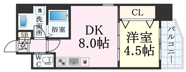 エステムコート三宮駅前Ⅱアデシオン