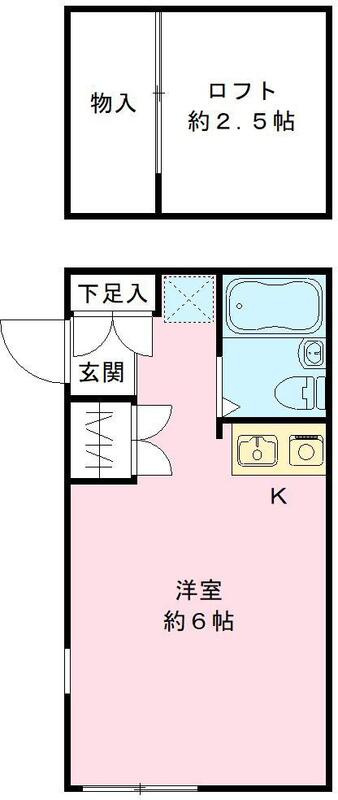 キャッスル青木の間取り