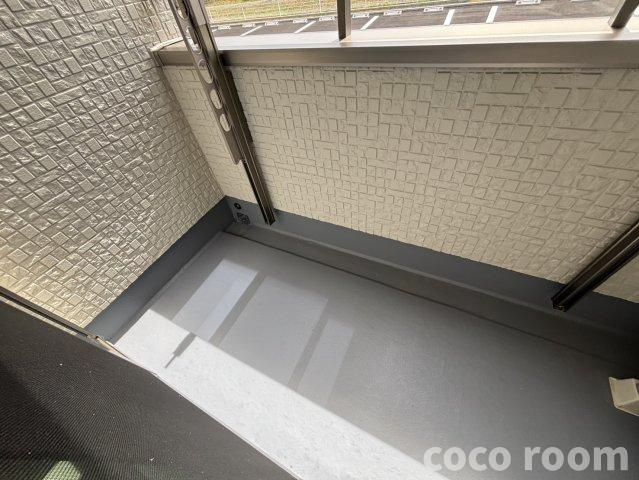 LOTUS住吉のバルコニー