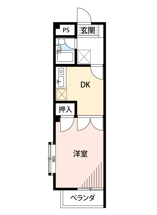 レナジア鶴ヶ島の間取り