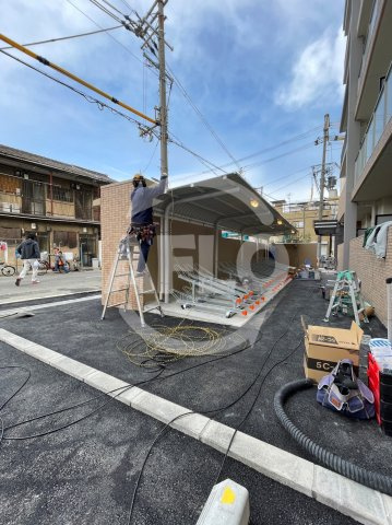プランドール天王寺SOUTHのその他共用部分|プランドール天王寺SOUTH　駐輪場
