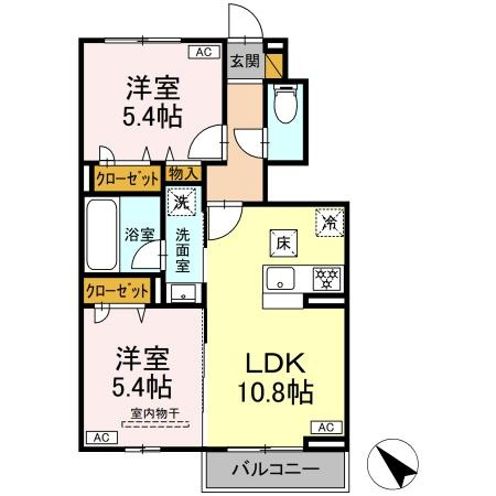 【間取り】 | Saginuma Garden Court Serenus