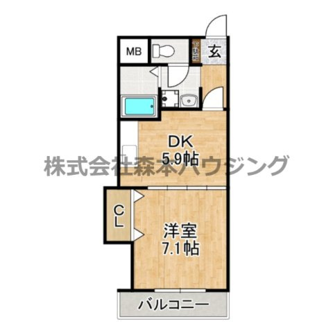 【間取り】 | 　ボナールシュエット