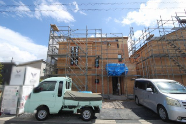 高知市鴨部　2号棟　新築戸建【全2区画】3期2棟2　　の外観|建築中です！
2号棟　土地面積　156.04㎡　（約47.20坪）