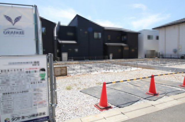 高知市鴨部　2号棟　新築戸建【全2区画】3期2棟2　　の外観|2号棟　土地面積　156.04㎡　（約47.20坪）