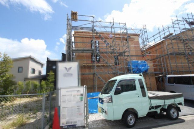 高知市鴨部　2号棟　新築戸建【全2区画】3期2棟2　　の外観|2号棟　土地面積　156.04㎡　（約47.20坪）