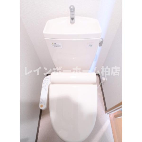 仲介手数料50％半額キャンペーン物件のトイレ|ゆったりとした空間のトイレです