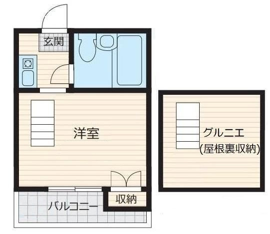 ＶＩＶＡＨＯＵＳＥ弦巻の間取り|間取りです。