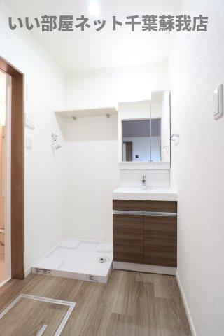 ＲＥＧＡＬＥＳＴ　松ヶ丘町の洗面所|忙しい朝には欠かせない洗面所です