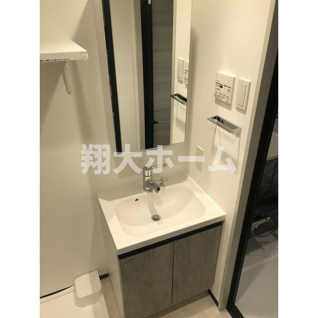 アスール北上野の洗面所