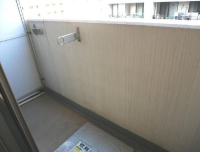 ガーラ・シティ川崎のバルコニー