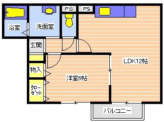 グリチネの間取り