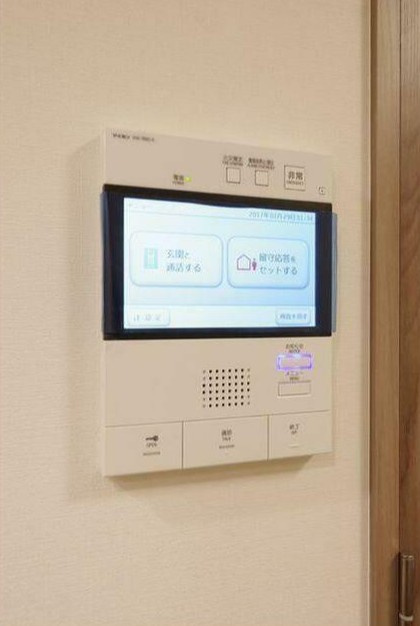 ヴィラクレール浅草のセキュリティ|モニター付きインターホン