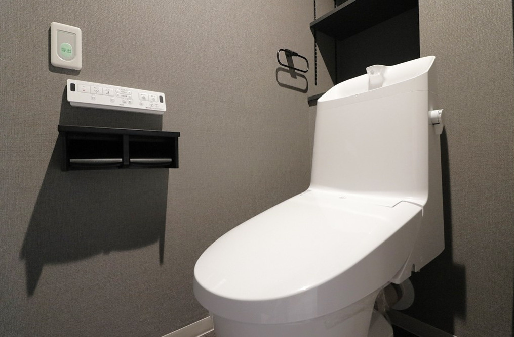 キングスクエア北大阪パークフェリス1番館のトイレ|落ち着いたトイレです