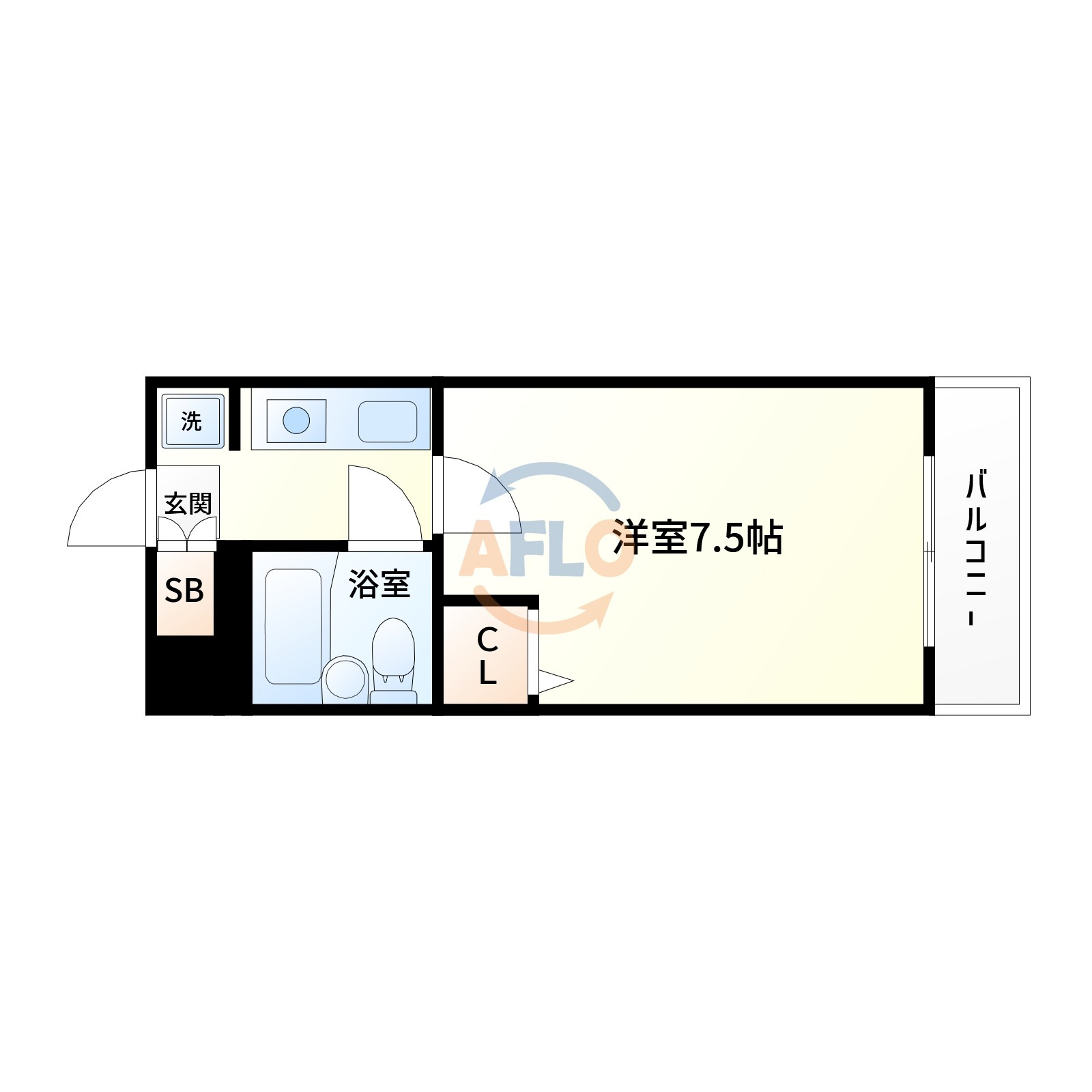 EPO北野レジデンスの間取り|間取り