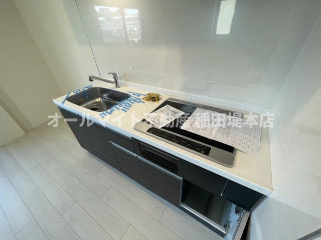 多摩市鶴牧１丁目の賃貸マンションのキッチン