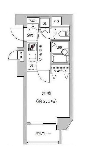 サンテミリオン白山の間取り|間取りです。
