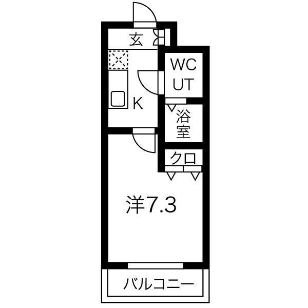 アリビオ千里豊津の間取り