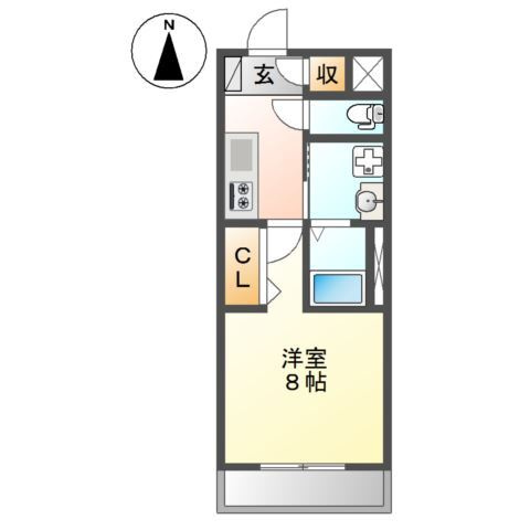 シャイン車返の間取り